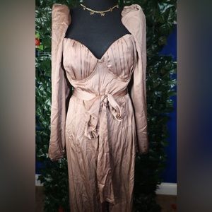 Bronze body suit